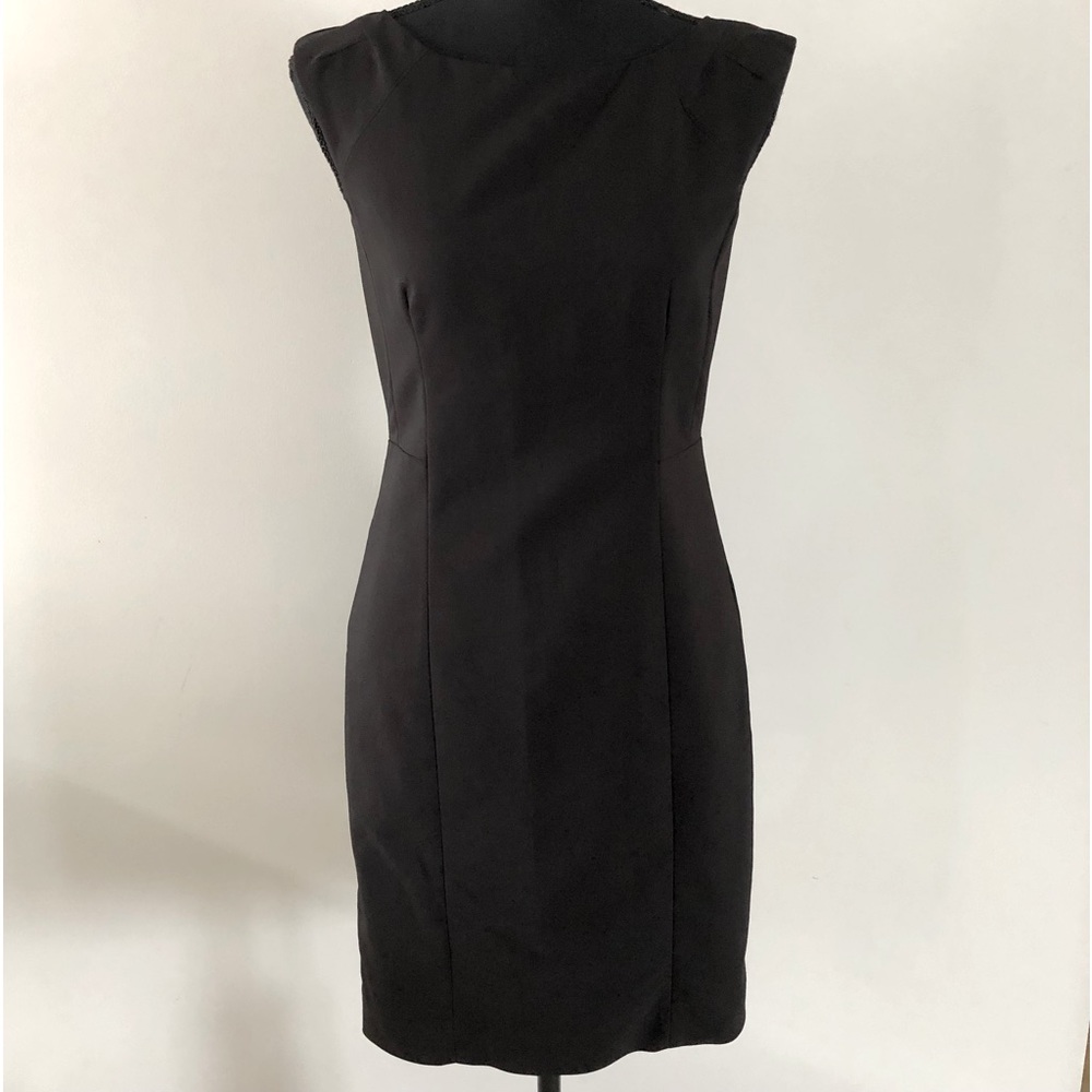 Women’s H&M Black sheath midi dress size 6